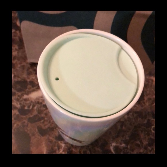 Starbucks Holiday 2021 Release: Iridescent Mermaid 12 oz Travel Mug - Picture 2 of 6